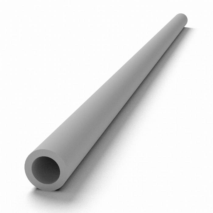 Rundrohr nicht eloxiert 20x2mm aus massivem Metall. In mehreren Längen erhältlich