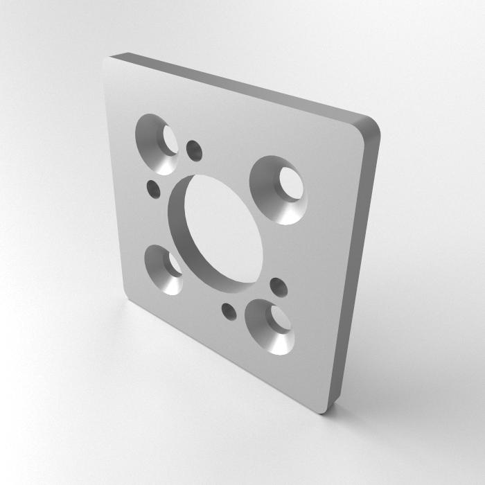 Universal mounting plate M8