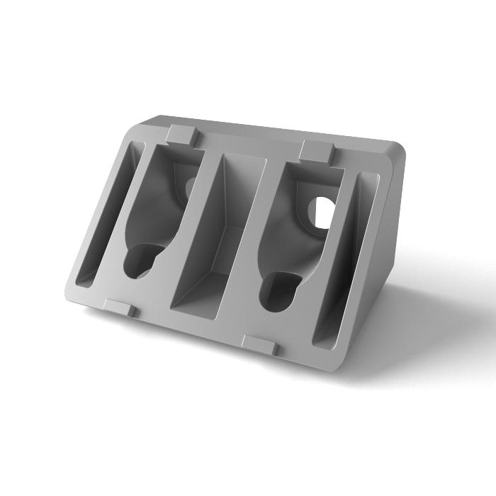 Łącznik kątowy 45° 40x80 I-typ Nut 8