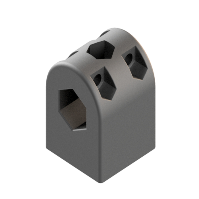 Hexagonal joint plastic