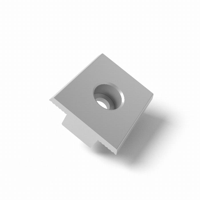Klamra środkowa aluminium do śruby M8